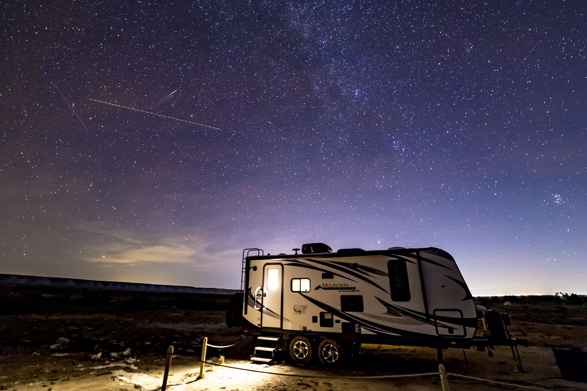 Stars Above our Trailer