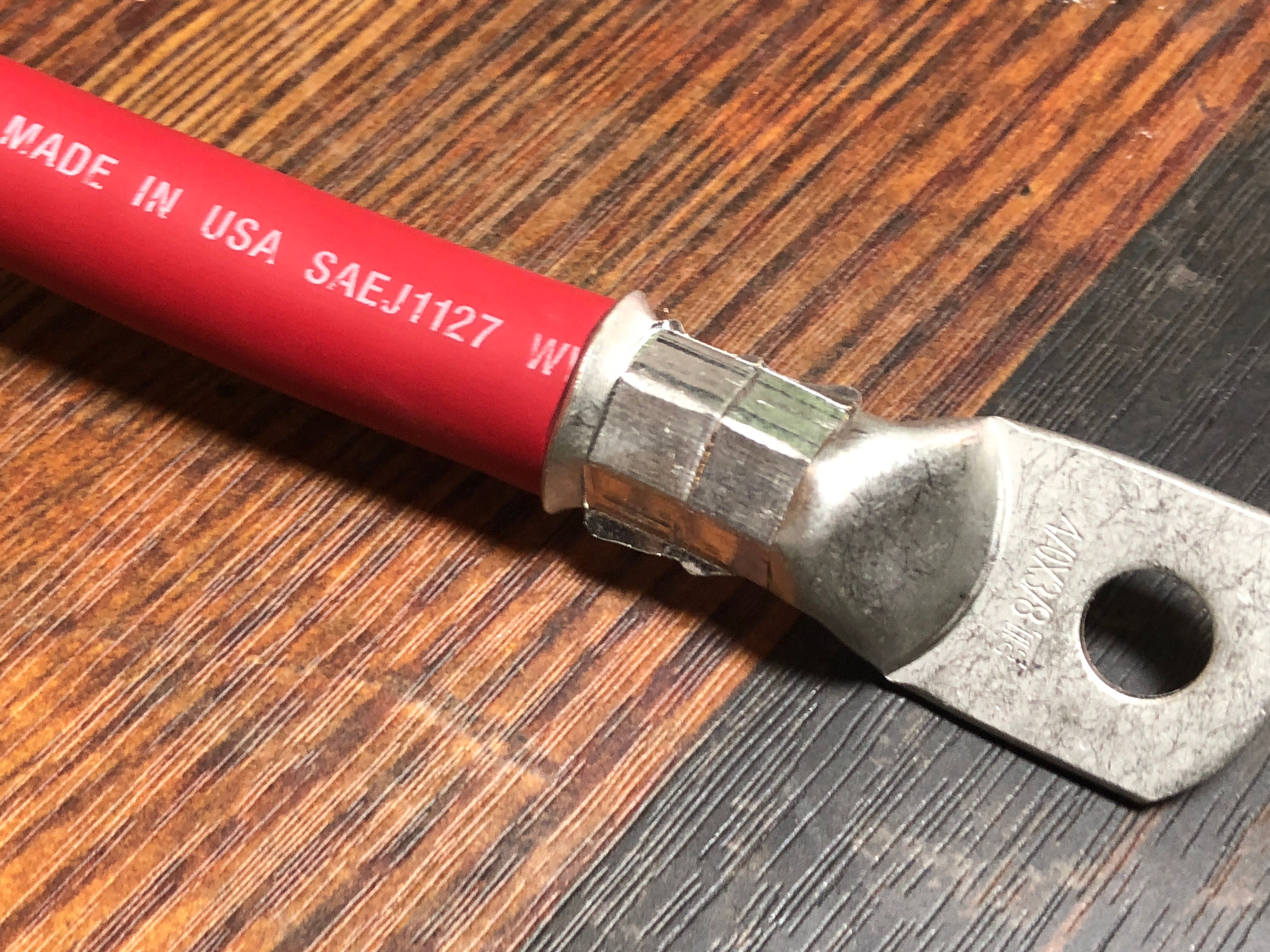 Crimped connection