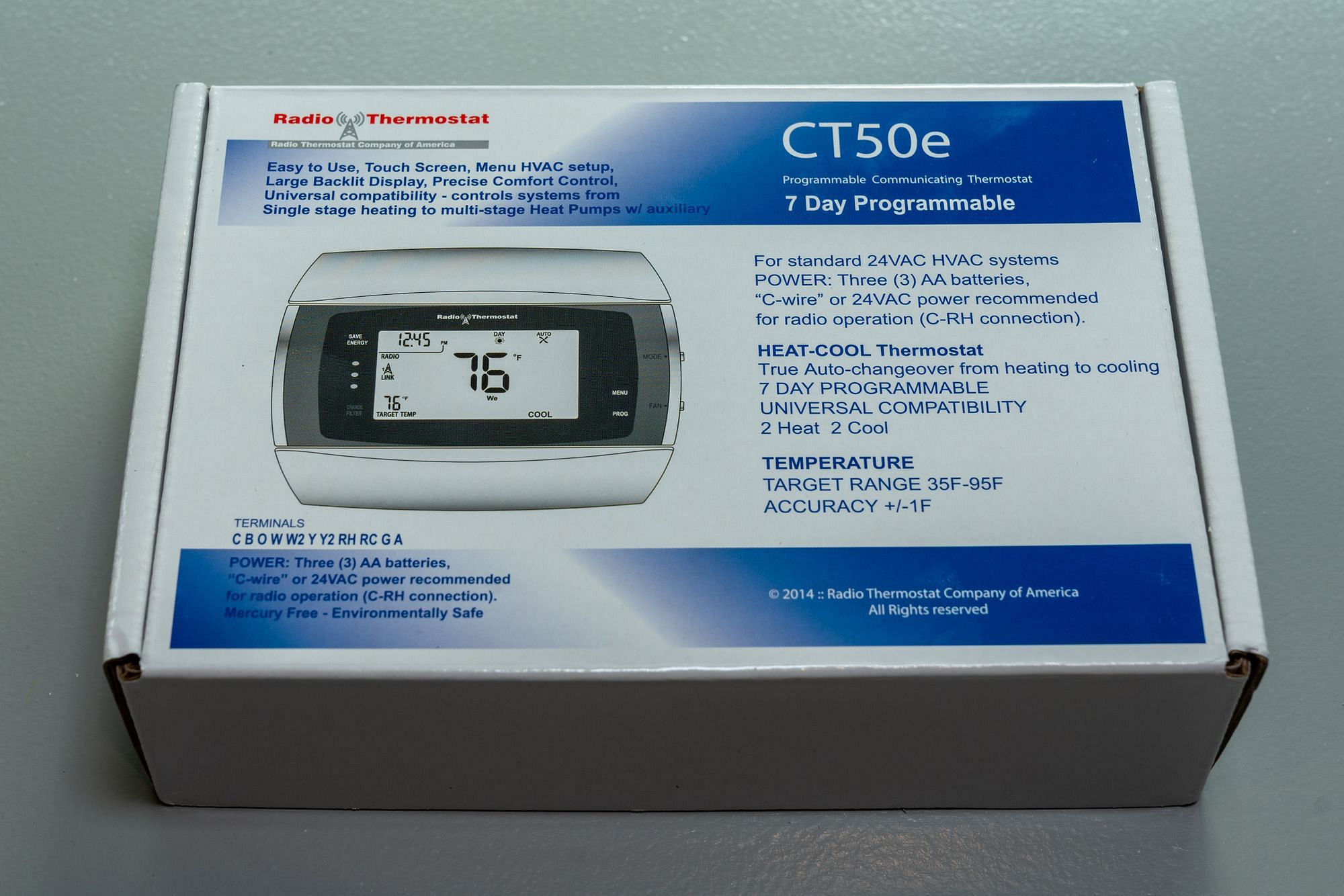 Radio Thermostat CT50 Review Adventurous Way