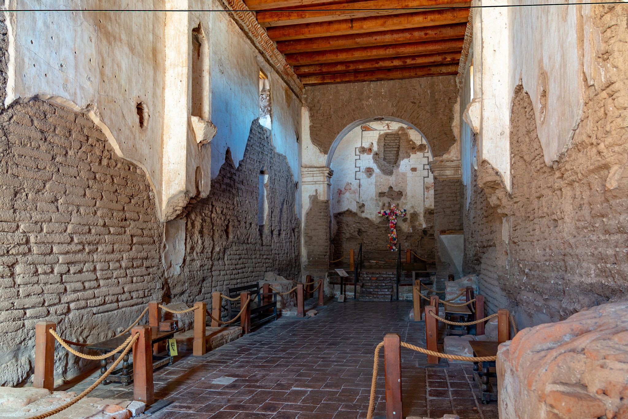 Inside Mission San José de Tumacácori