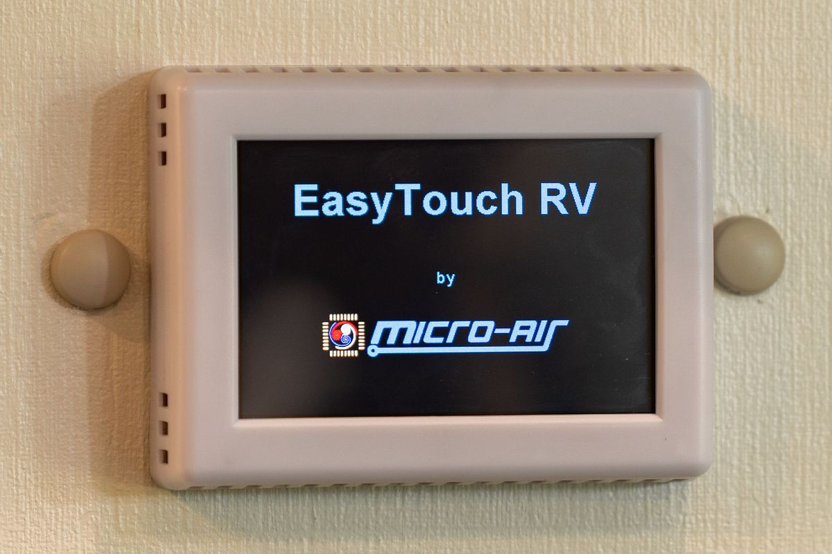 MicroAir EasyTouch RV Thermostat InDepth Review Adventurous Way