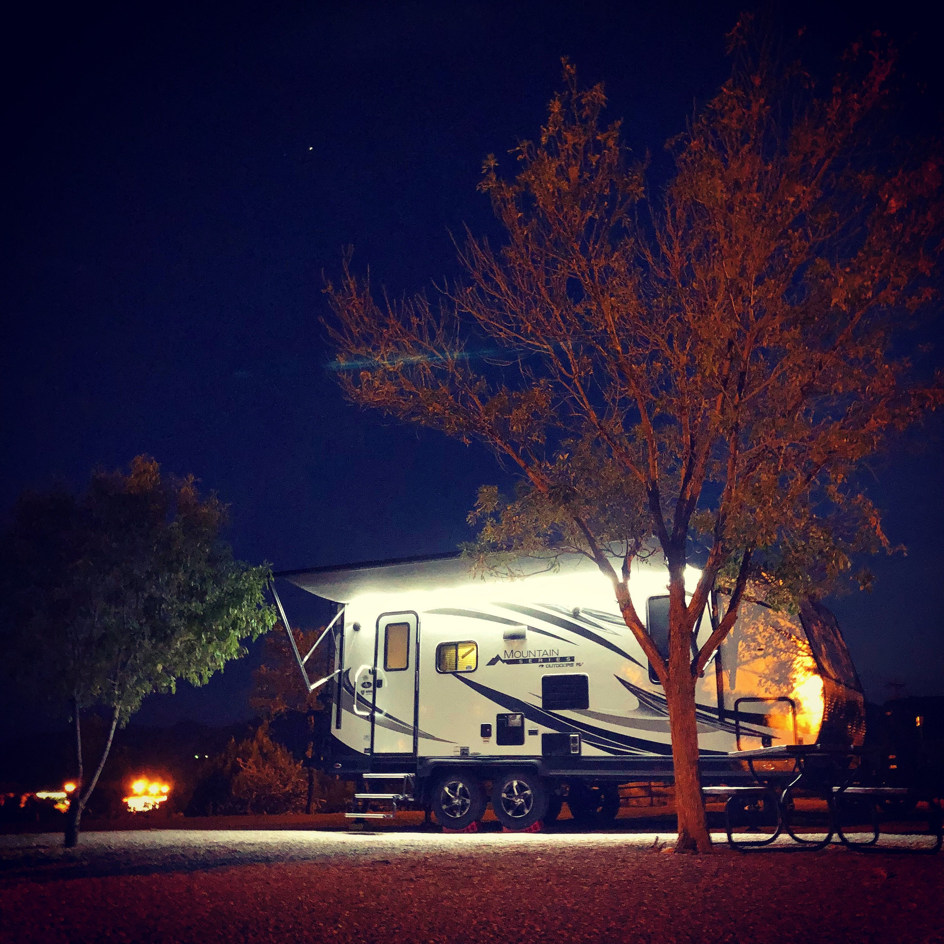 Jupiter above our RV