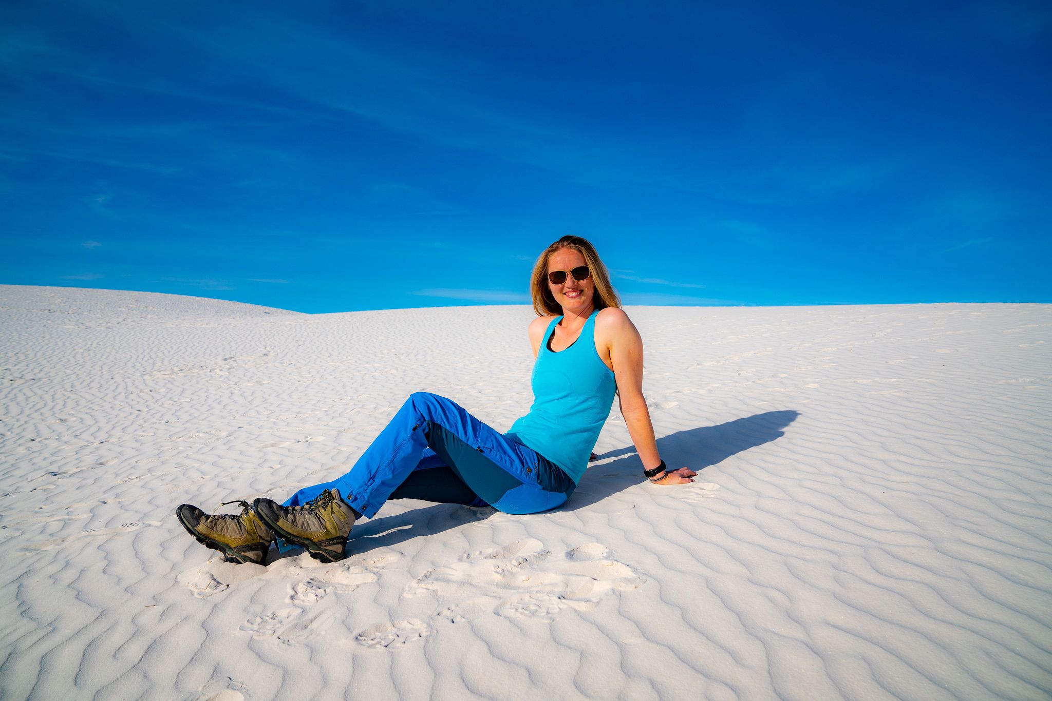 Sledding in the Dunes