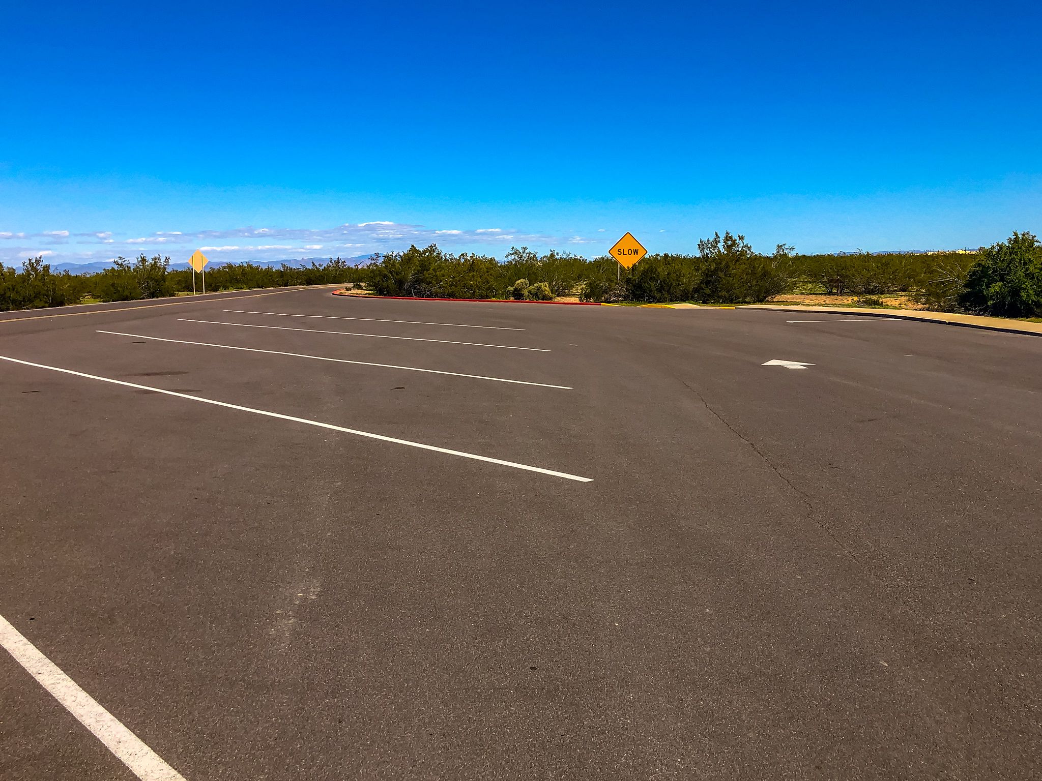 RV Parking at Casa Grande Ruins NM