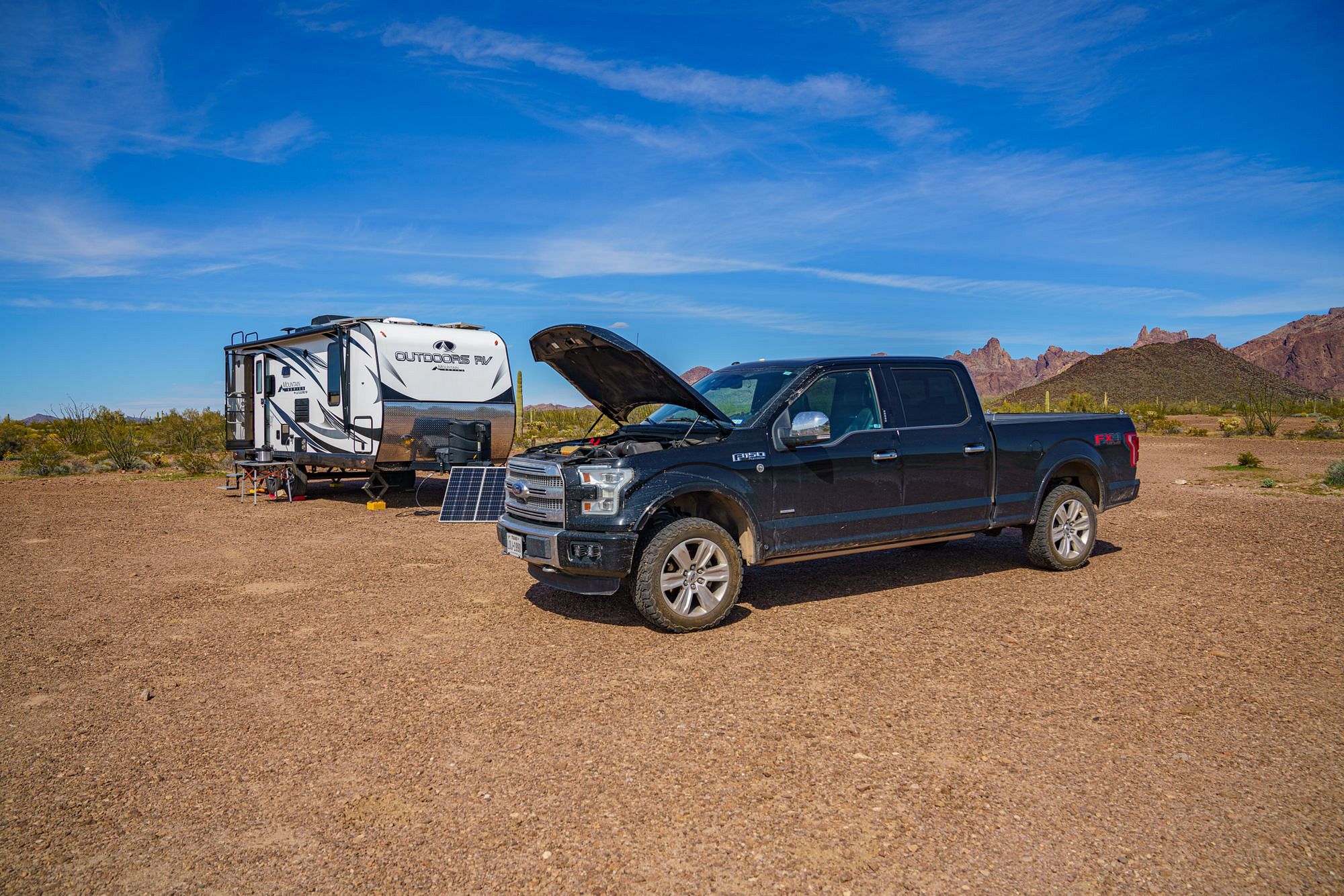 Dead Battery in the Desert