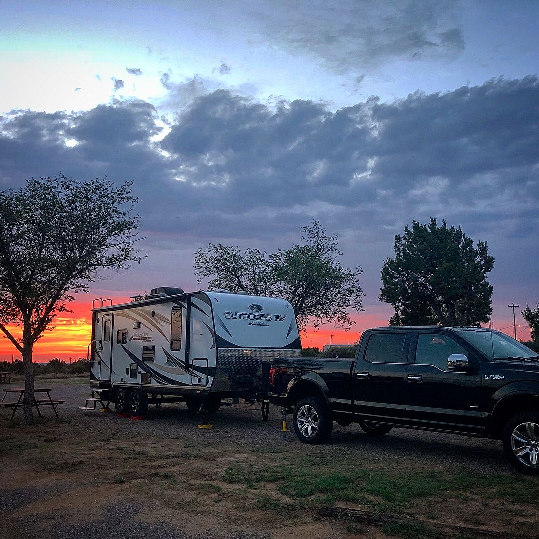 Sunrise in Santa Rosa, NM